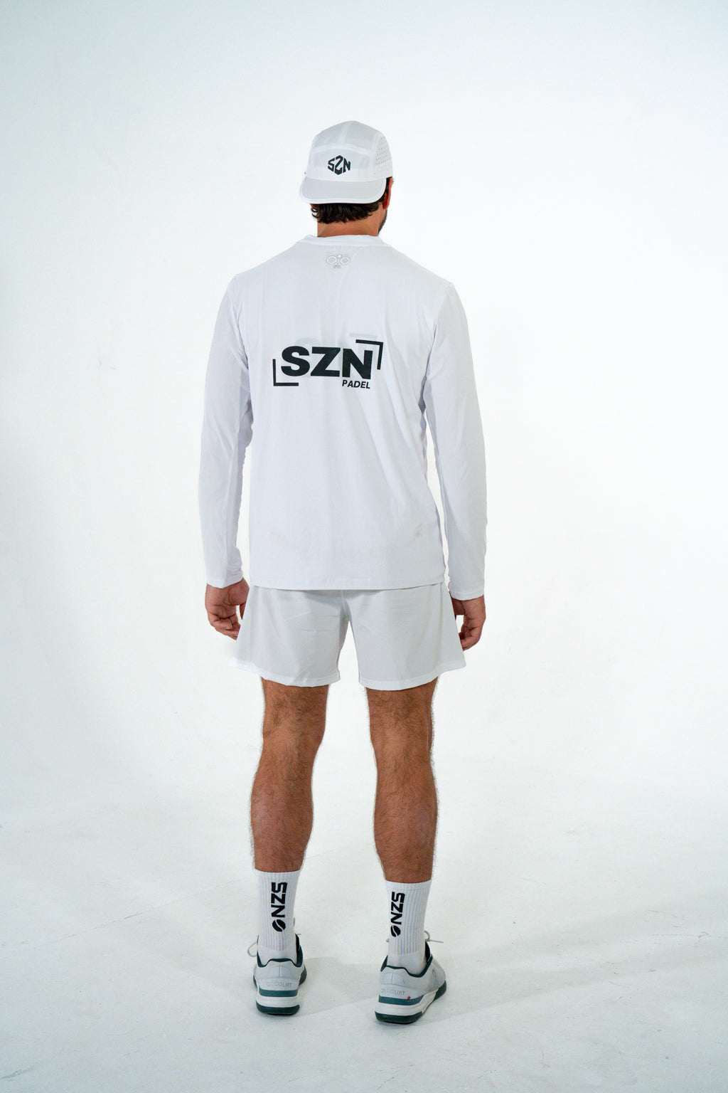 COURT LONG SLEEVE — WHITE