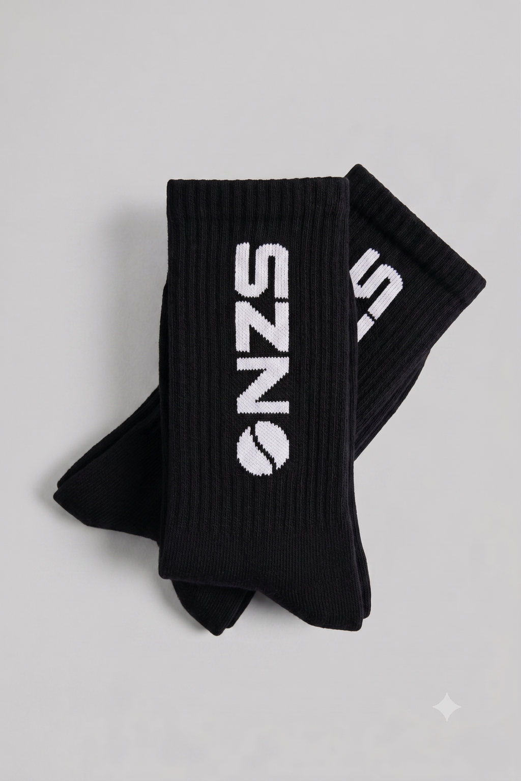 COURT SOCK- BLACK
