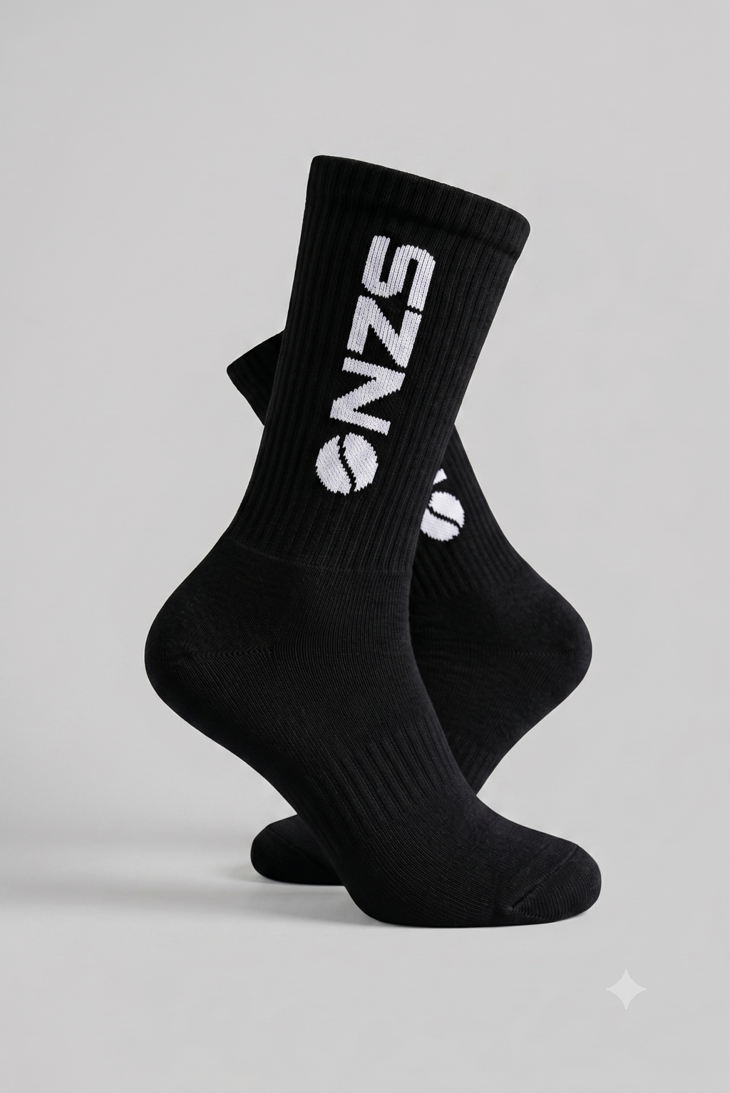COURT SOCK- BLACK