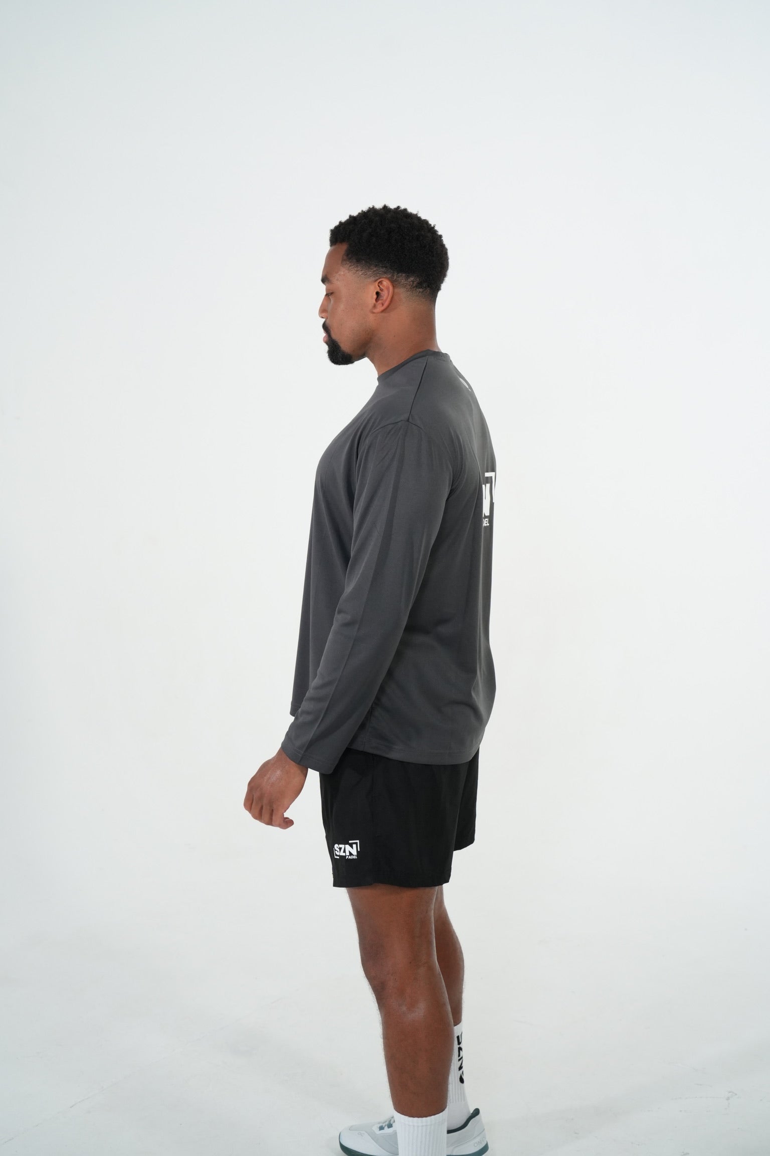 COURT LONG SLEEVE — SLATE