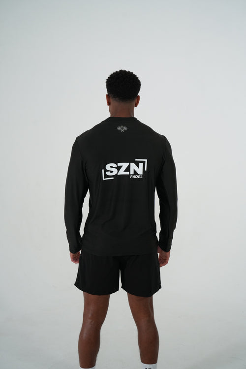 COURT LONG SLEEVE- BLACK
