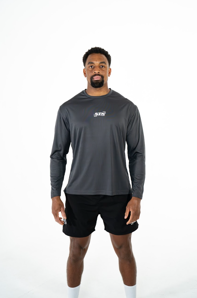 COURT LONG SLEEVE — SLATE